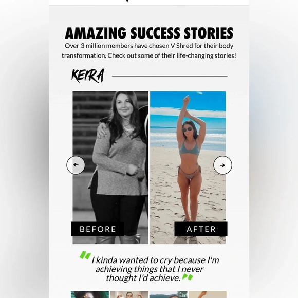 Vshred Workout Packet lose 20+ lbs - Picture 7 of 12